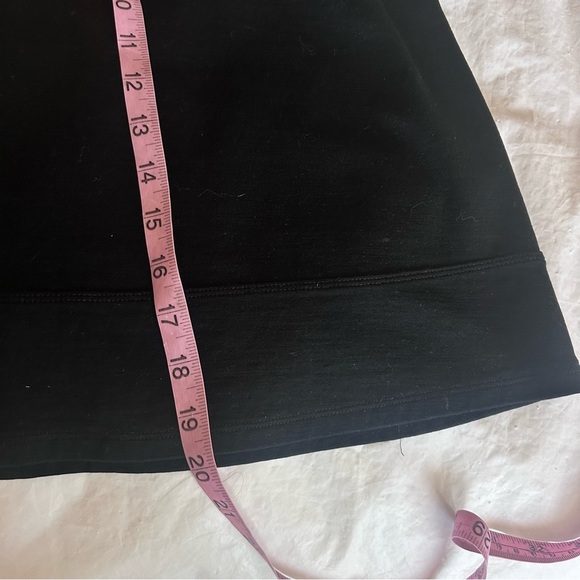 SMARTWOOL Merino Wool A-line Pull-on Skirt Size M Black Unlined Lightweight - Picture 9 of 10